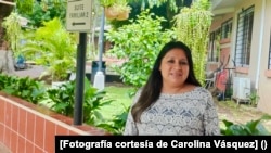 Carolina Vásquez, ha sido coodinadora de Tu voz tiene poder, una iniciativa encargada de acompañar casos de mujeres con discapacidad en situación de violencia. [Fotografía Carolina Vásquez / VOA]