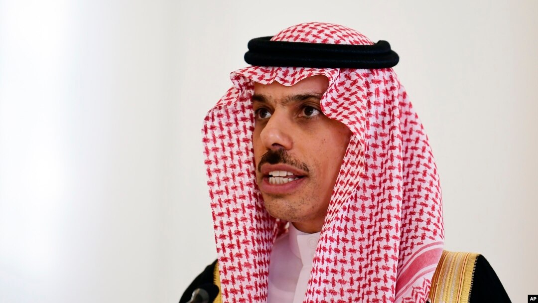 وەزیری دەرەوەی سعودیە شازادە فەیسەڵ بن فەرحان ئال سعود