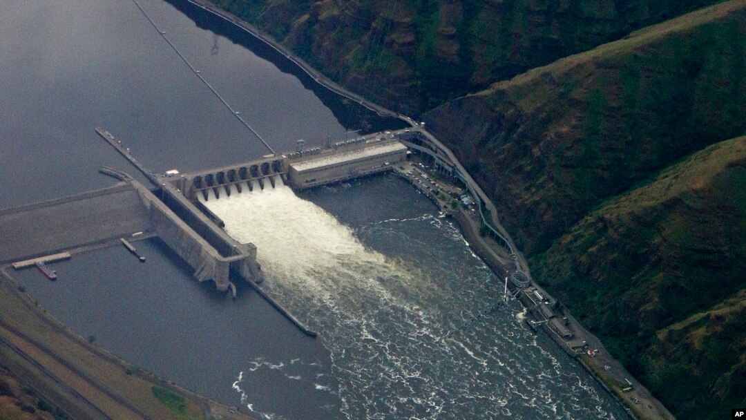 FILE - The Lower Granite Dam on the Snake River is seen near Colfax, Washington, May 15, 2019. The U.S. on June 18, 2024, acknowledged the harm that construction and operation of dams on the Columbia and Snake rivers in the Pacific Northwest have caused Native American tribes.