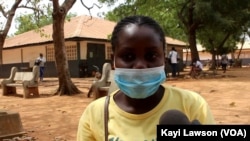 Eugénie, étudiante en 2ème année d’anglais à l’Université de Lomé.