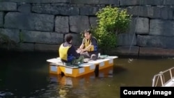 Researchers at the Massachusetts Institute of Technology (MIT) are developing a group of boats to transport goods and people along the waterways of Amsterdam. The project’s latest creation, the Roboat II, has been tested with passengers. (MIT/CSAIL/YouTube)