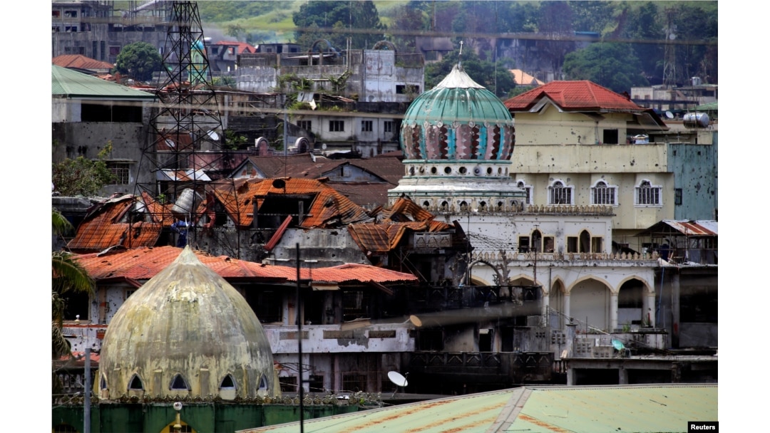 Mindanao oroli Maravi shahridagi manzara