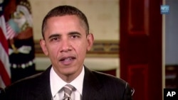 Barack Obama delivers his weekly address, 20 Nov 2010