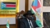 FILE - South Sudan's President Salva Kiir attends the oath-taking ceremony of his vice presidents at the State House in Juba, South Sudan, Feb. 22, 2020.