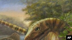 ڈائنوسار کے جدِ امجد کی فرضی تصویر