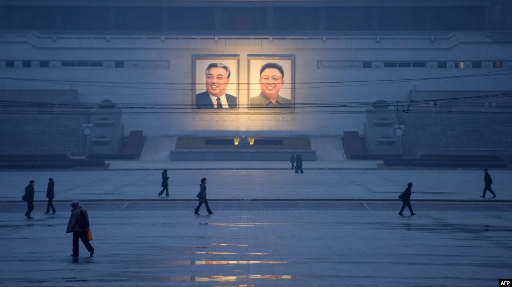 지난 3일 평양 김일성 광장.
