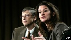 Yayasan Bill dan Melinda Gates akan menyediakan 50 juta dolar untuk pemberantasan Ebola (foto: dok).
