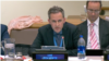 FILE - U.N. Special Rapporteur on freedom of opinion and expression David Kaye speaks about the safety of journalists in a speech to the 3rd Committee of the U.N. General Assembly in New York, Oct. 22, 2018. (screengrab from U.N. video)
