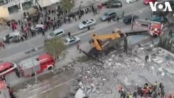 Ալբանիայում երկրաշարժի ավերածությունները՝ վերևից