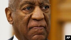 Bill Cosby is pictured leaving the Montgomery County Courthouse in Norristown, Pa., after a preliminary hearing in a sexual assault case, May 24, 2016. 