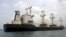 지난 2009년 8월 인도 해상에서 불법 무기를 실은 것으로 의심돼 조사를 받은 북산 선박 'MV 무산호'. (자료사진)