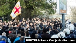 Protesti protiv Zakona o slobodi veroispovesti u Podgorici