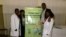 Un groupe de professionnels de la santé fournissant des services à la Cécafa en Érythrée.