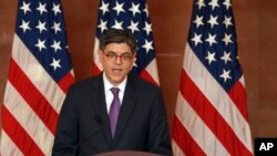 Le secrétaire américain au Trésor, Jacob Lew 