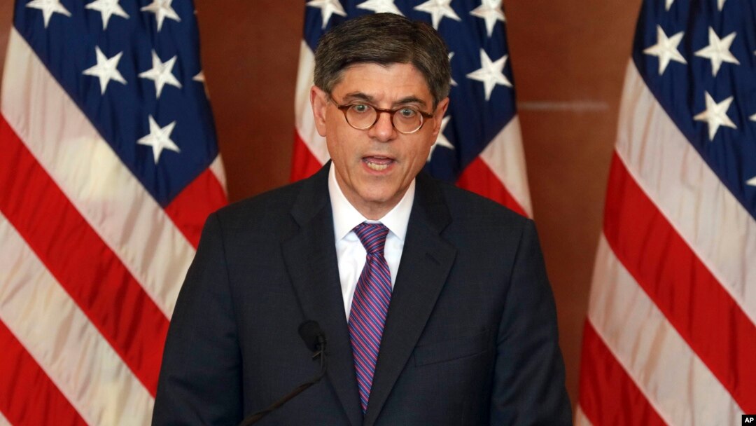 Menteri Keuangan Amerika Jacob Lew (foto: dok).
