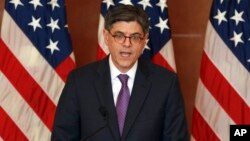 Menteri Keuangan Amerika Jacob Lew (foto: dok).