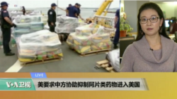 VOA连线：美要求中方协助抑制阿片类药物进入美国