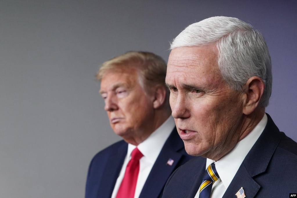 Mike Pence and Donald Trump
