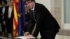 Pemimpin Catalonia Deklarasikan Kemerdekaan