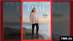 Time Magazine Cover မှာတွေ့ရတဲ့ ရာသီဥတု ပြောင်းလဲမှု အရေး တက်ကြွလှုပ်ရှားသူ ဆယ်ကျော်သက် Greta Thunberg 