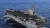 USS Ronald Reagan is directed to Japan following a 8.9 earthquake and tsunami to render humanitarian assistance and disaster relief as directed, March 12, 2011