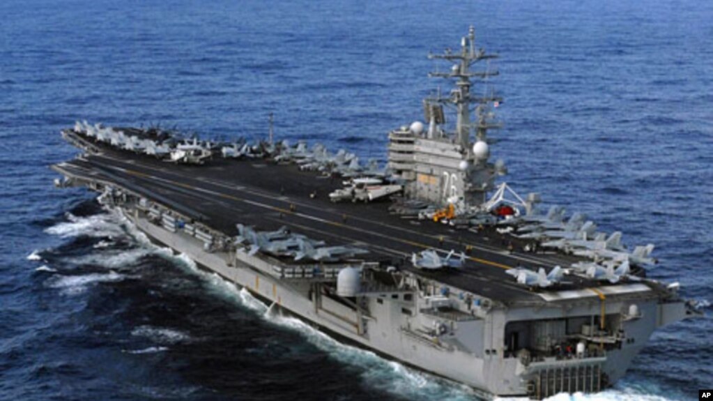 FILE - USS Ronald Reagan is directed to Japan following a 8.9 earthquake and tsunami to render humanitarian assistance and disaster relief, March 12, 2011.