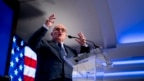 FILE - Rudy Giuliani, an attorney for President Donald Trump, speaks at the Grand Hyatt hotel, May 5, 2018, in Washington. Giuliani recently joined Trump's legal team.