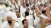 Para Jamaah Haji Laksanakan Ritual Lempar Jumrah di Tanah Suci