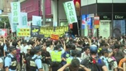 香港泛民多個政黨團體聲援銅鑼灣書店店長林榮基