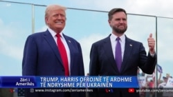 Trump, Harris ofrojnë të ardhme të ndryshme për Ukrainën
