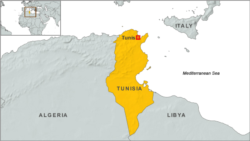 Tunisia map