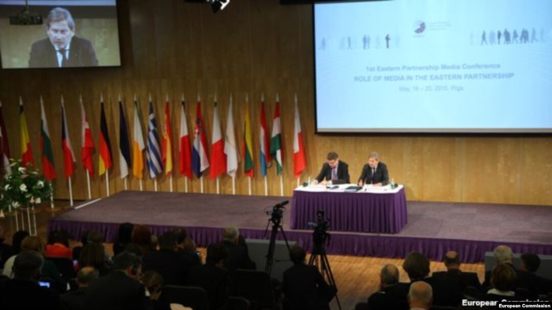 Komesar EU za politiku susedstva i pregovore o proširenju Johanes Han, danas u Rigi 