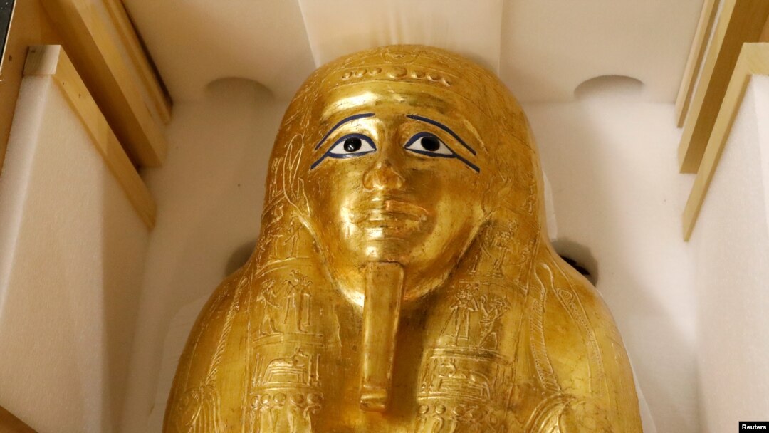 After NYC Visit, Looted Coffin of Ancient Egyptian Priest Goes Home