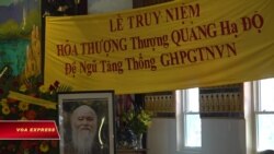 Người Việt hải ngoại cầu siêu và truy niệm cố Hoà thượng Thích Quảng Độ