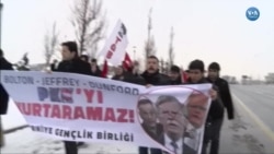 ABD Heyeti Ankara'da Protestoyla Karşılandı