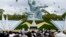 2014年8月9日长崎和平公园和平雕像