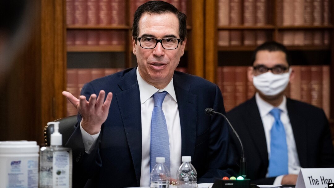 სტივენ მნუჩინი, ხაზინის მდივანი სენატში