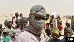 Un garçon dans un camp dans le village de Kidjendi près de Diffa, Niger, 19 juin 2016.