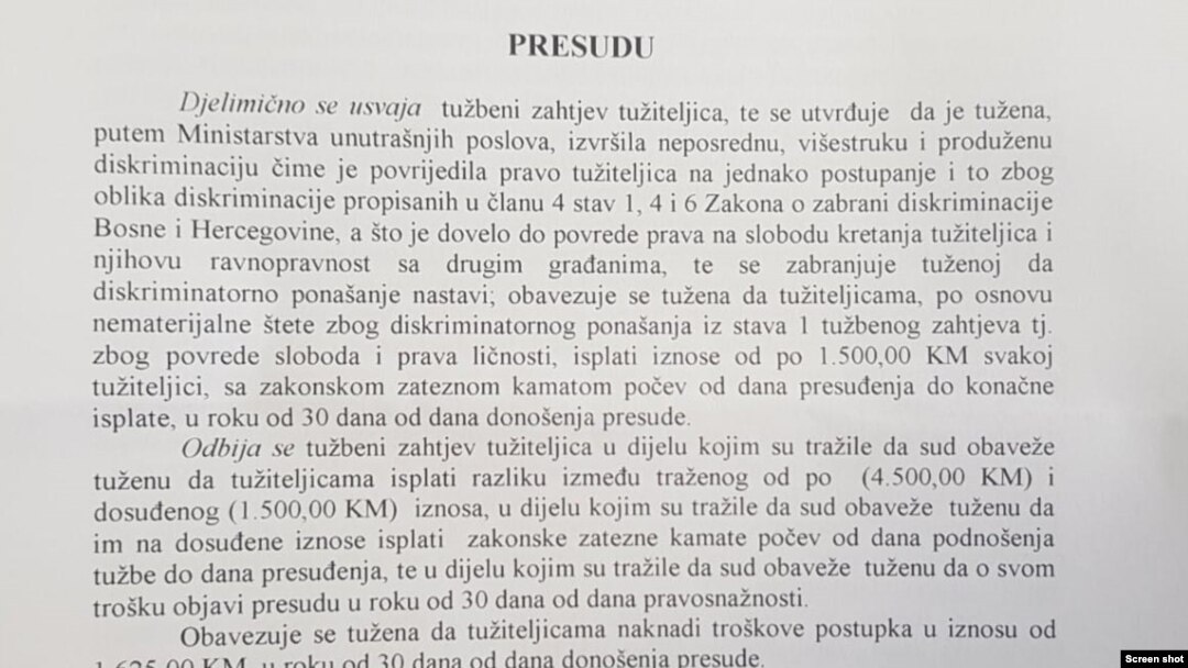 Obrazloženje presude (Ozren Perduv, Facebook)