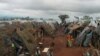 Refugiados moçambicanos em Kapise, no Malawi. 