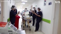 Hospital Staff Applaud 104-Year-Old Colombian Who Twice Beat COVID-19 