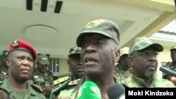 Lieutenant General Rene Claude Meka, Cameroon's defense chief, Bamenda, Cameroon, July 19, 2019. (Moki Kindzeka, VOA) 