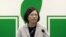 Taiwan's main opposition Democratic Progressive Party (DPP) Chairperson Tsai Ing-wen gives a speech before their central standing committee in Taipei, Taiwan, Nov. 4, 2015. 