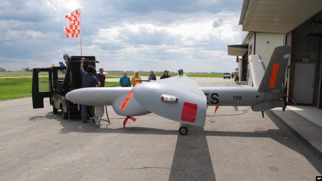Drone byata Elbit Systems, salah satu perusahaan yang dikenakan sanksi oleh Iran. (Foto: ilustrasi)