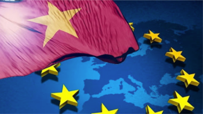 Hiệp định thương mại tự do giữa Việt Nam và Liên minh châu Âu dự kiến sẽ giảm thuế đối với 99% hàng hóa được giao dịch với EU, thị trường xuất khẩu lớn thứ hai của Việt Nam sau Mỹ. (Ảnh chụp màn hình trang EVFTA của Bộ Công thương)