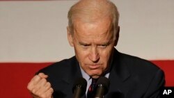 El vicepresidente Joe Biden pidió a los nuevos ciudadanos que no se olviden de los millones de inmigrantes indocumentados que también merecen un camino a la ciudadanía.