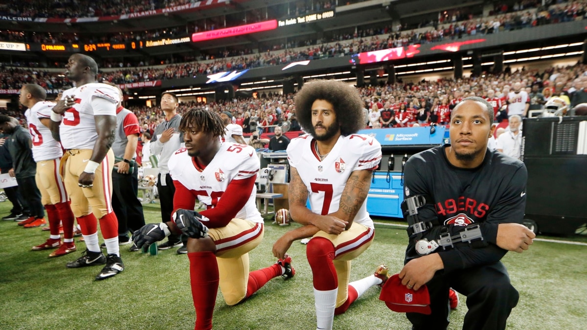 NFL bans on-field kneeling during the national anthem