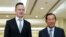 លោក Peter Szijjarto រដ្ឋ​មន្ត្រី​ការ​បរទេស​ហុងគ្រី ជួបគួរសមជាមួយលោក ហ៊ុន សែន នាយករដ្ឋមន្ត្រីកម្ពុជា នៅវិមានសន្ដិភាព រាជធានីភ្នំពេញ កាលពីថ្ងៃទី៣ ខែវិច្ឆិកា ឆ្នាំ២០២០។