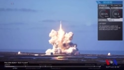 "SpaceX" dunyoning eng kuchli raketasini uchirdi