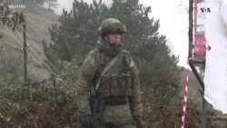 Ռուսական բանակը հերթապահում է Ստեփանակերտ տանող ճանապարհին, օգնում փախստականներին վերադառնալ Լեռնային Ղարաբաղ